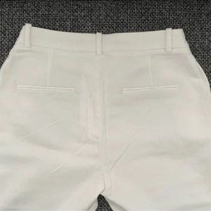 White pant Zara 100%cotton